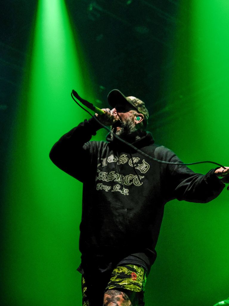 The Acacia Strain performing live at AEC Theatre in Adelaide